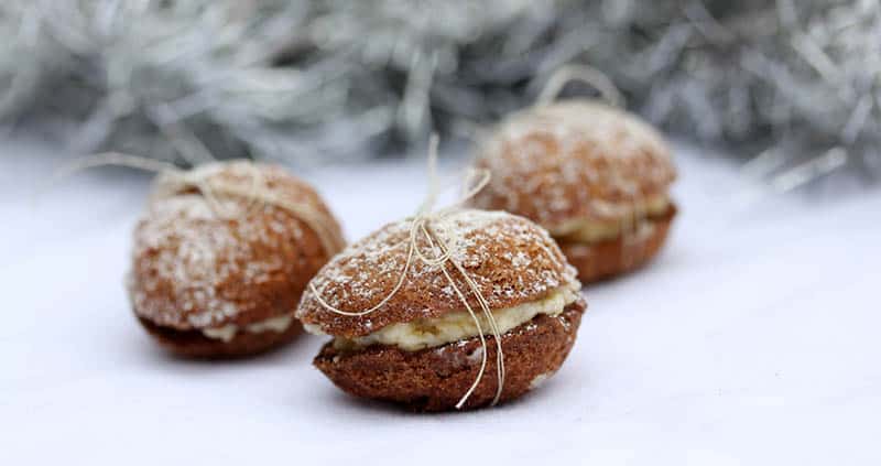 Ořechy o Nueces – galletas navideñas checas